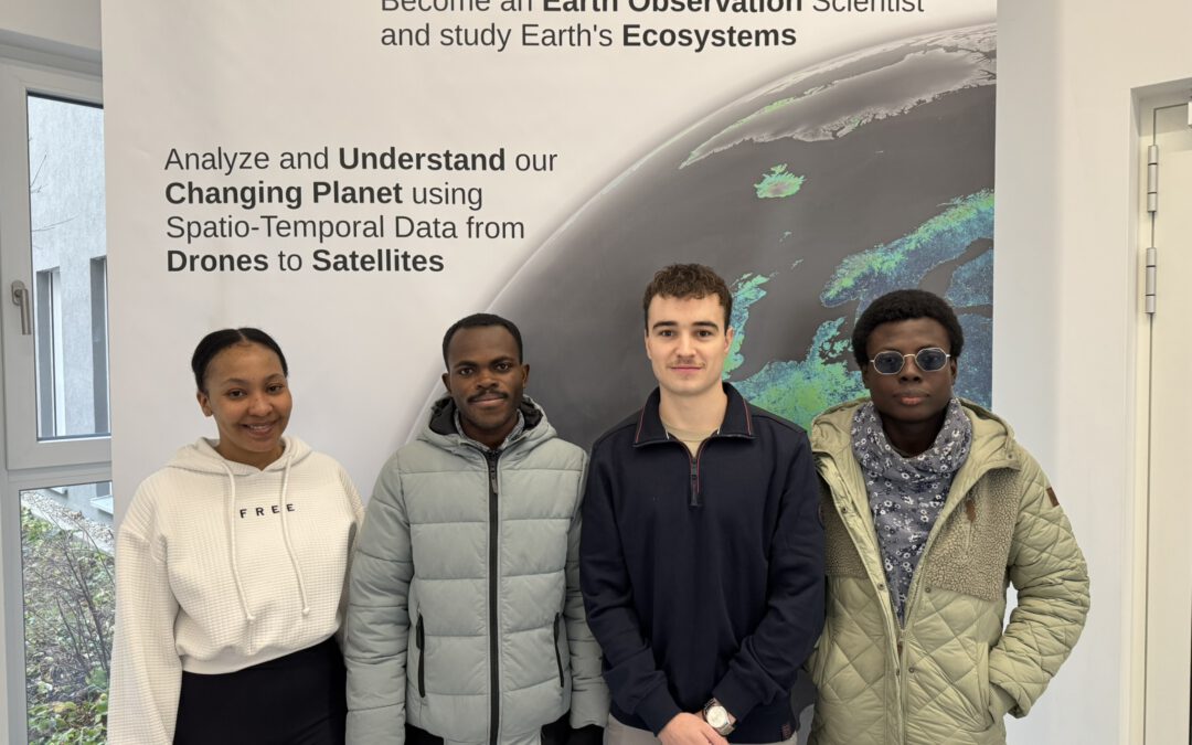 Four ERASMUS+ Students from Africa Join the EAGLE Master Programme at the University of Würzburg During the Winter Term